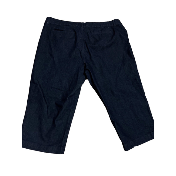 Women's St. John's Bay Capri Pants Size 18 Blue - Picture 4 of 8